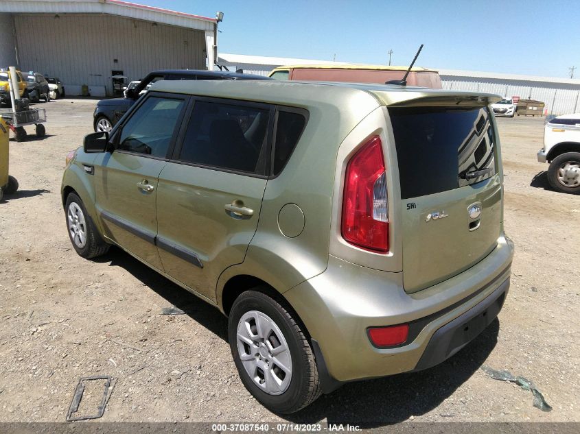 2013 KIA SOUL BASE - KNDJT2A58D7621405