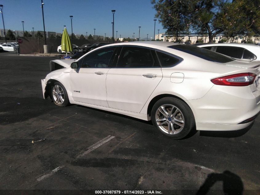 2016 FORD FUSION TITANIUM HYBRID - 3FA6P0RU5GR240110