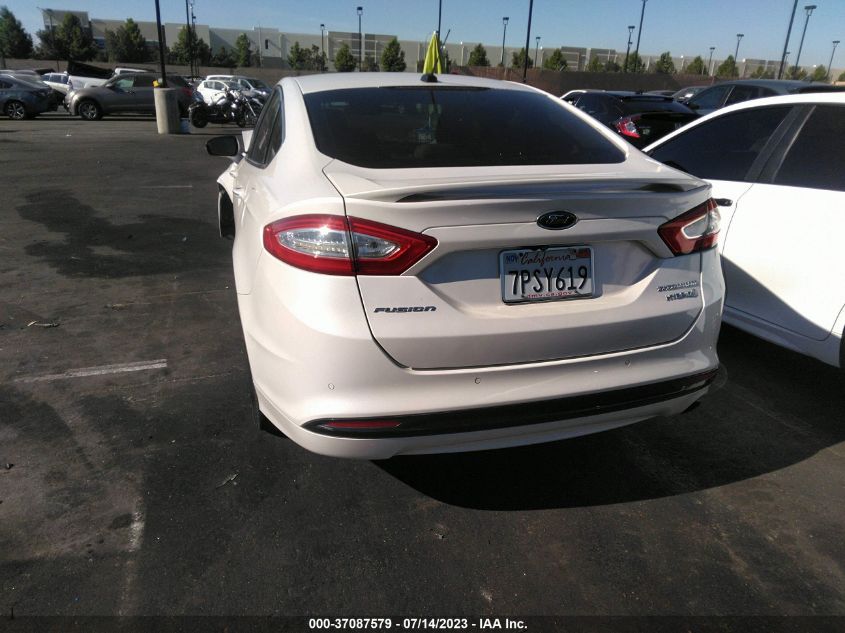 2016 FORD FUSION TITANIUM HYBRID - 3FA6P0RU5GR240110