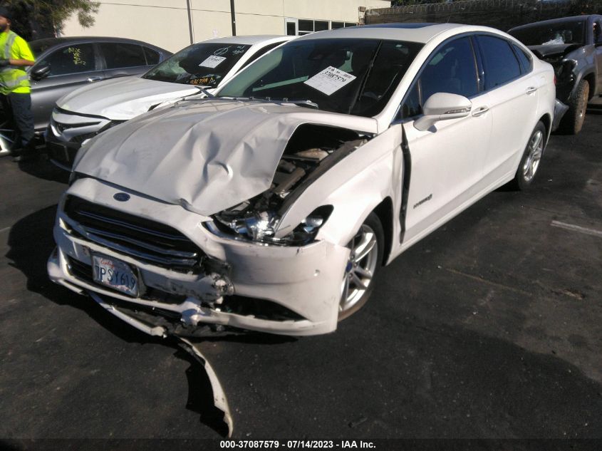 2016 FORD FUSION TITANIUM HYBRID - 3FA6P0RU5GR240110