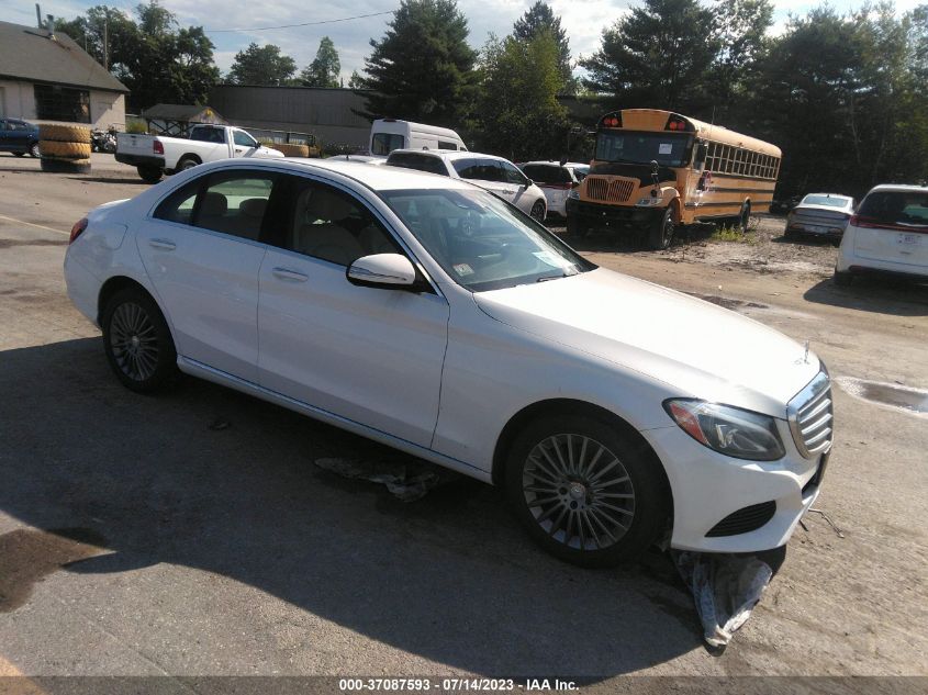 2015 MERCEDES-BENZ C 300 SPORT 4MATIC/LUXURY 4MATIC/4MATIC - 55SWF4KB6FU027758