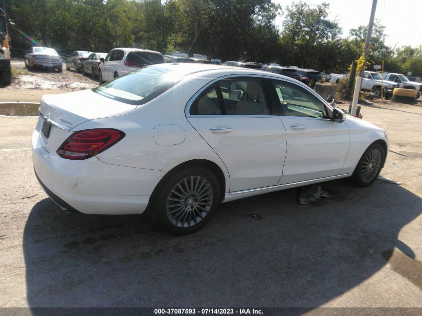 2015 MERCEDES-BENZ C 300 SPORT 4MATIC/LUXURY 4MATIC/4MATIC 55SWF4KB6FU027758