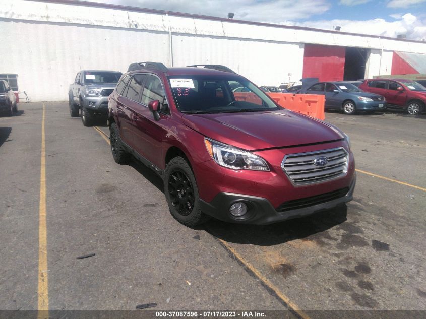 2015 SUBARU OUTBACK 2.5I PREMIUM - 4S4BSACC5F3252764