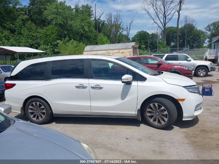 2022 HONDA ODYSSEY EXL - 5FNRL6H75NB063803