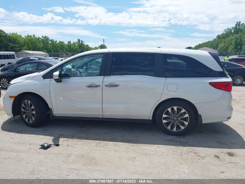 2022 HONDA ODYSSEY EXL - 5FNRL6H75NB063803