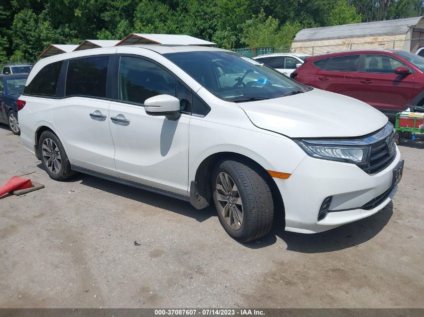2022 HONDA ODYSSEY EXL - 5FNRL6H75NB063803