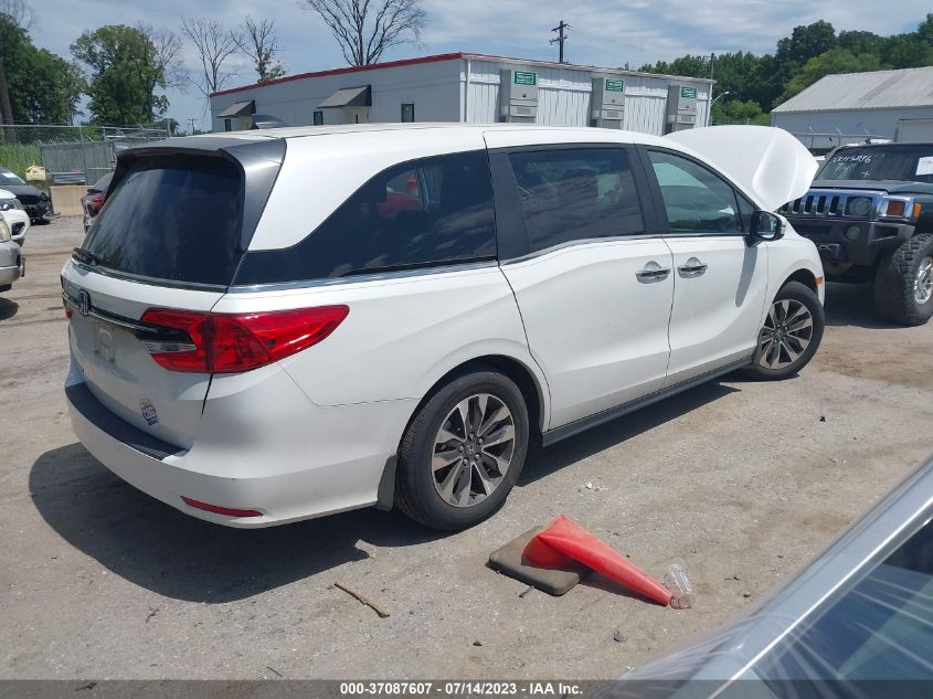 2022 HONDA ODYSSEY EXL - 5FNRL6H75NB063803