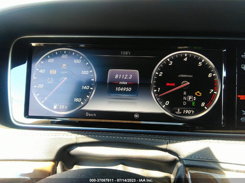 2016 MERCEDES-BENZ S-CLASS S 550 - WDDUG8FB0GA244570