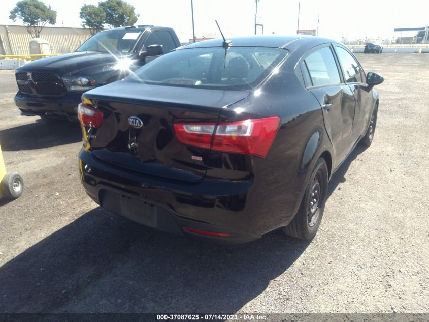 2013 KIA RIO LX - KNADM4A30D6168212