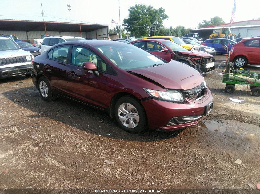 2013 HONDA CIVIC SDN LX - 19XFB2F56DE047078