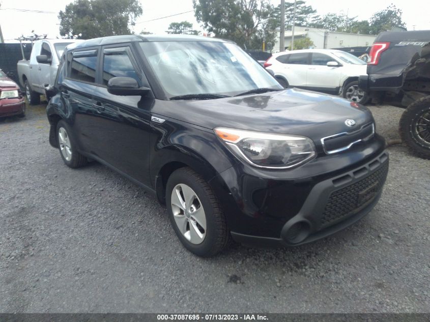2015 KIA SOUL BASE - KNDJN2A23F7204907