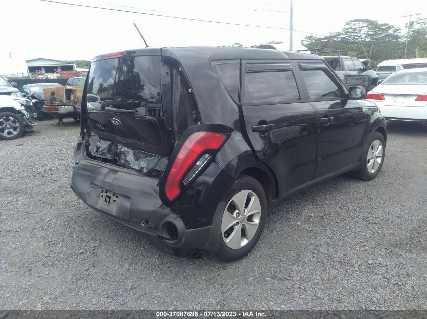 2015 KIA SOUL BASE - KNDJN2A23F7204907