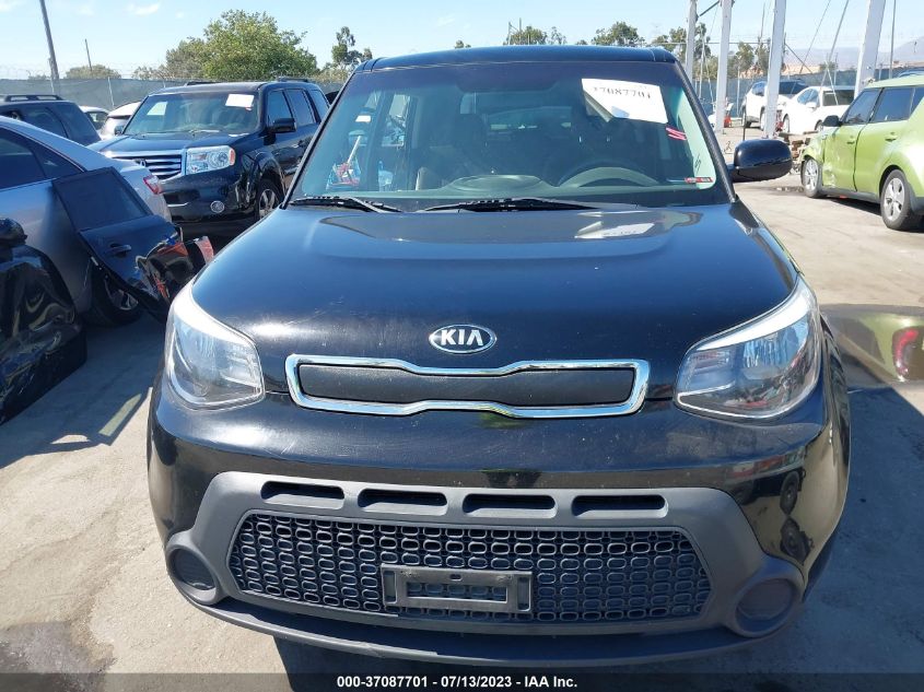 2016 KIA SOUL BASE - KNDJN2A25G7255620