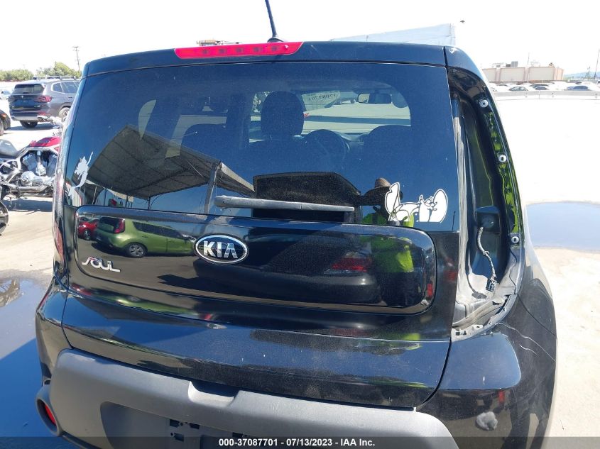 2016 KIA SOUL BASE - KNDJN2A25G7255620