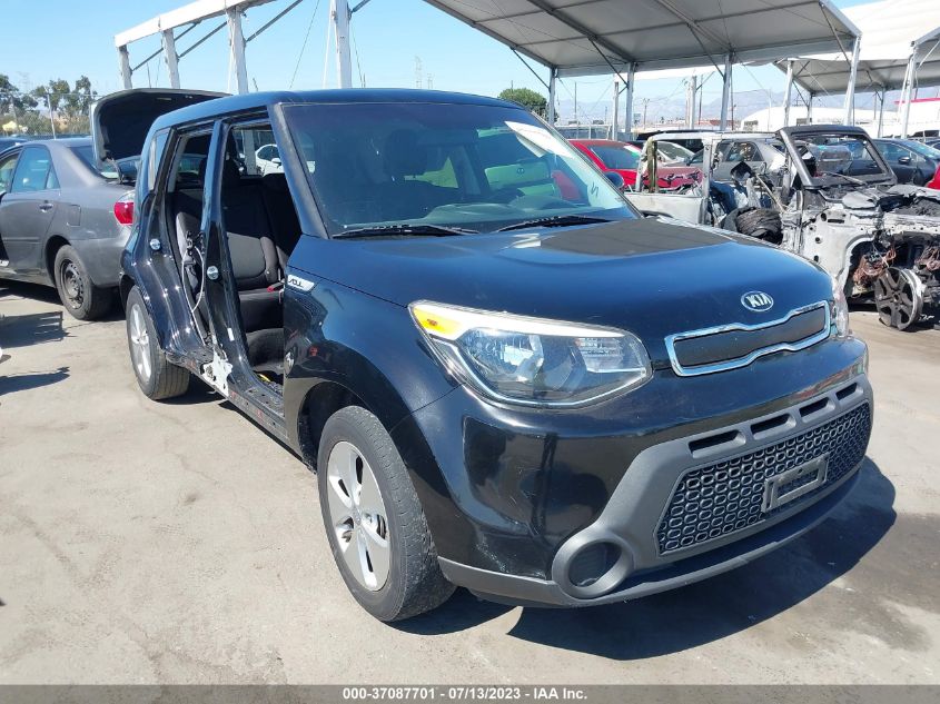 2016 KIA SOUL BASE - KNDJN2A25G7255620