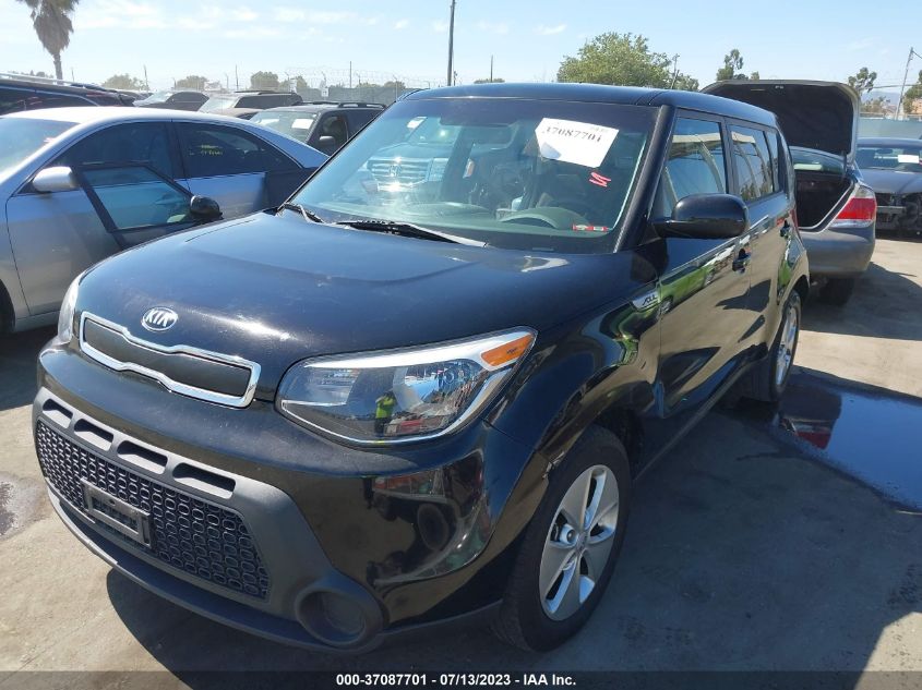 2016 KIA SOUL BASE - KNDJN2A25G7255620