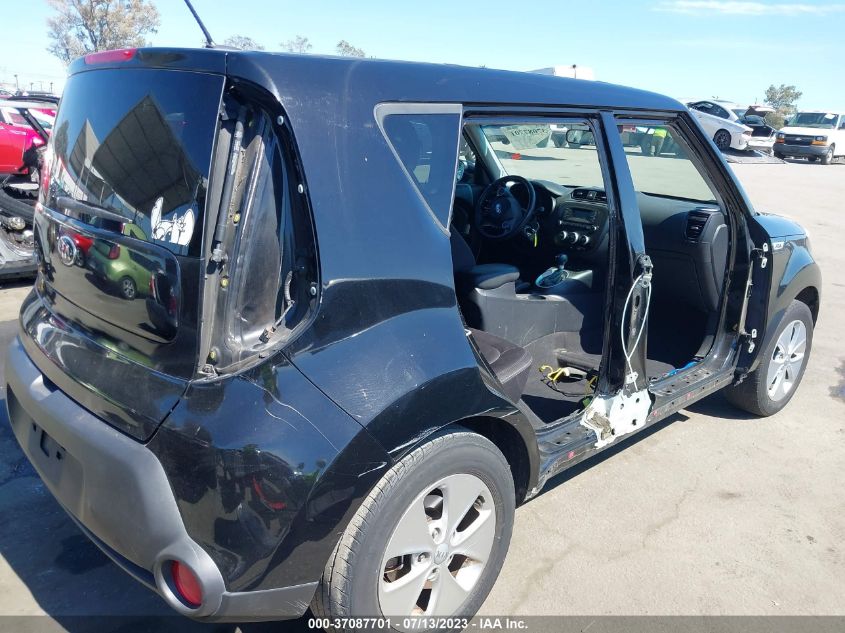 2016 KIA SOUL BASE - KNDJN2A25G7255620
