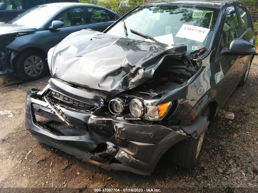 2016 CHEVROLET SONIC LT - 1G1JC6SGXG4111899