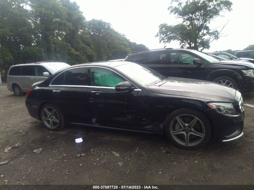 2018 MERCEDES-BENZ C-CLASS C 300 - WDDWF4KB1JR419136