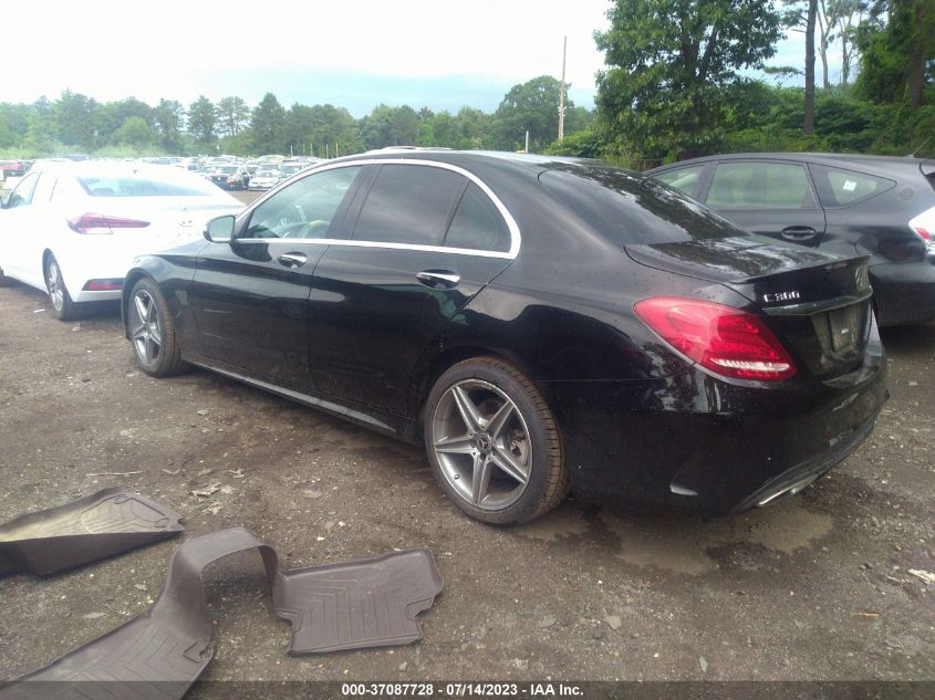 2018 MERCEDES-BENZ C-CLASS C 300 - WDDWF4KB1JR419136
