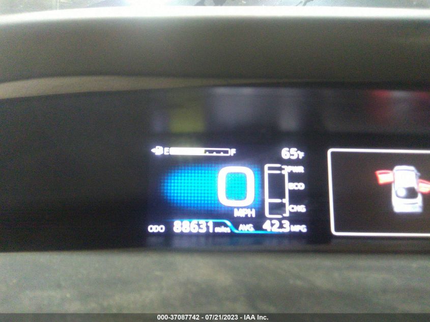 2017 TOYOTA PRIUS TWO/TWO ECO/THREE - JTDKBRFU4H3564049