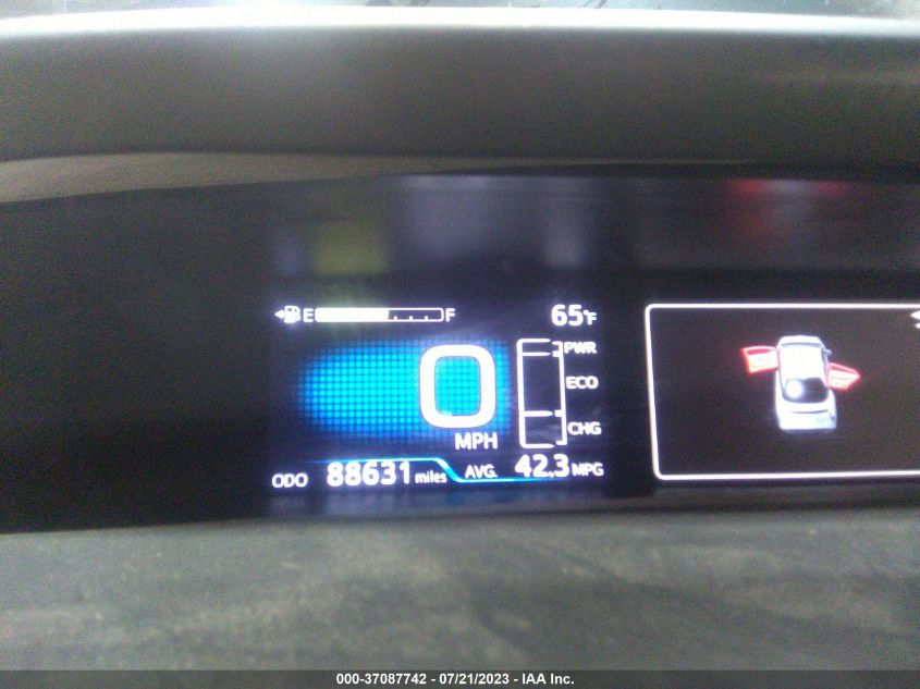2017 TOYOTA PRIUS TWO/TWO ECO/THREE - JTDKBRFU4H3564049