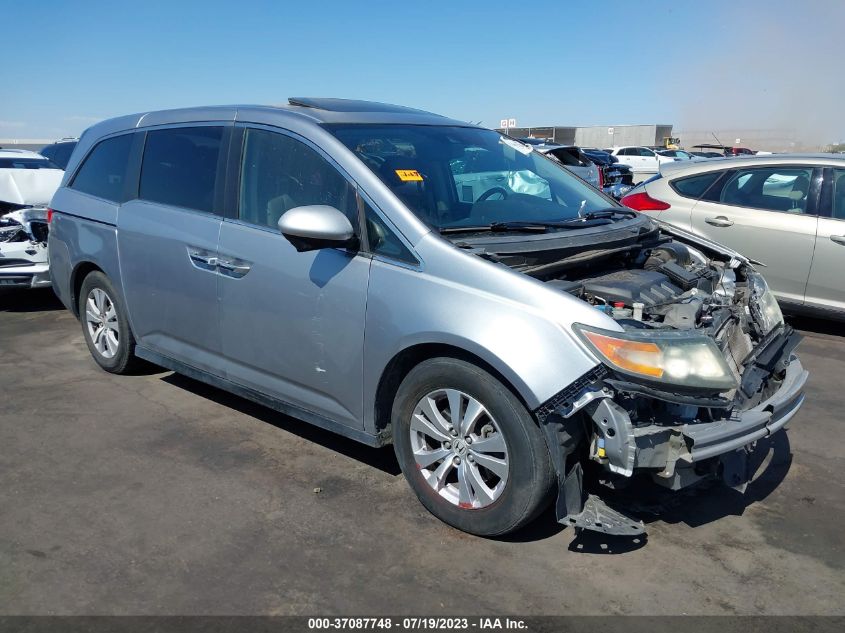 2016 HONDA ODYSSEY EX-L - 5FNRL5H69GB075098