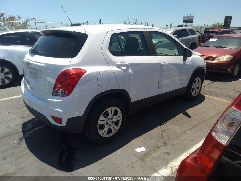 2018 CHEVROLET TRAX LS - 3GNCJKSB8JL154519