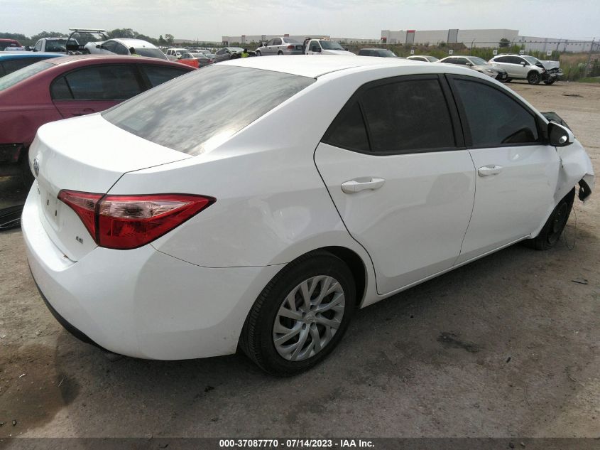 2019 TOYOTA COROLLA L/LE/XLE/SE/XSE - 5YFBURHE5KP892966