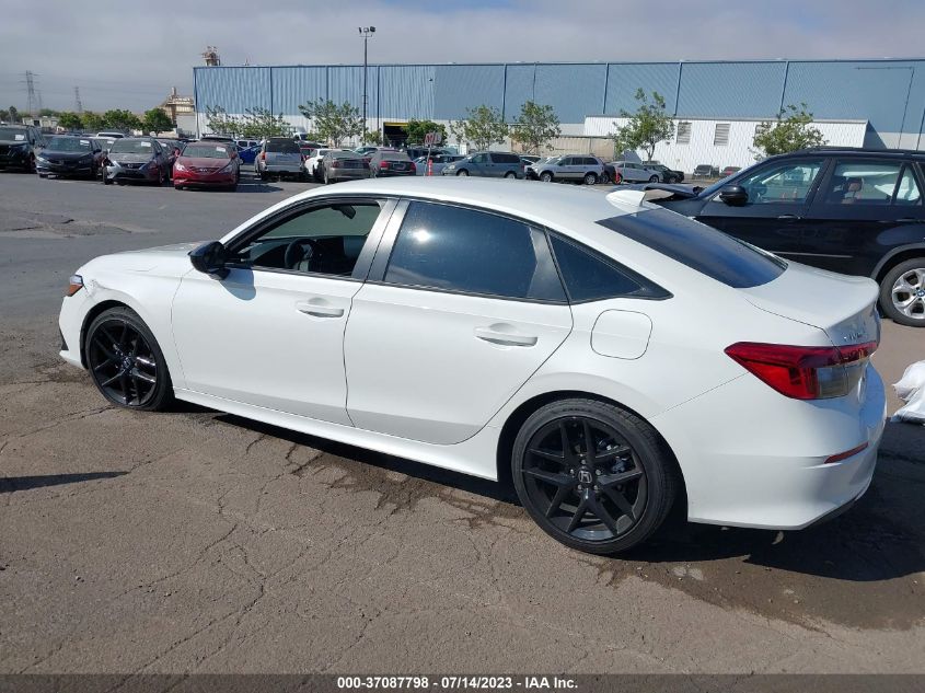 2022 HONDA CIVIC SEDAN SPORT - 2HGFE2F51NH591230