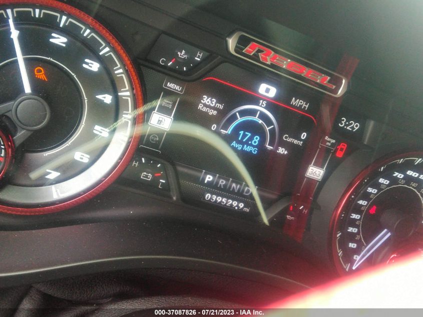 2019 RAM 1500 REBEL - 1C6RRELT2KN829066