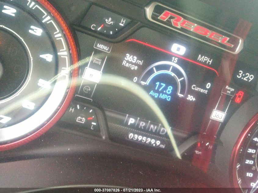 2019 RAM 1500 REBEL - 1C6RRELT2KN829066