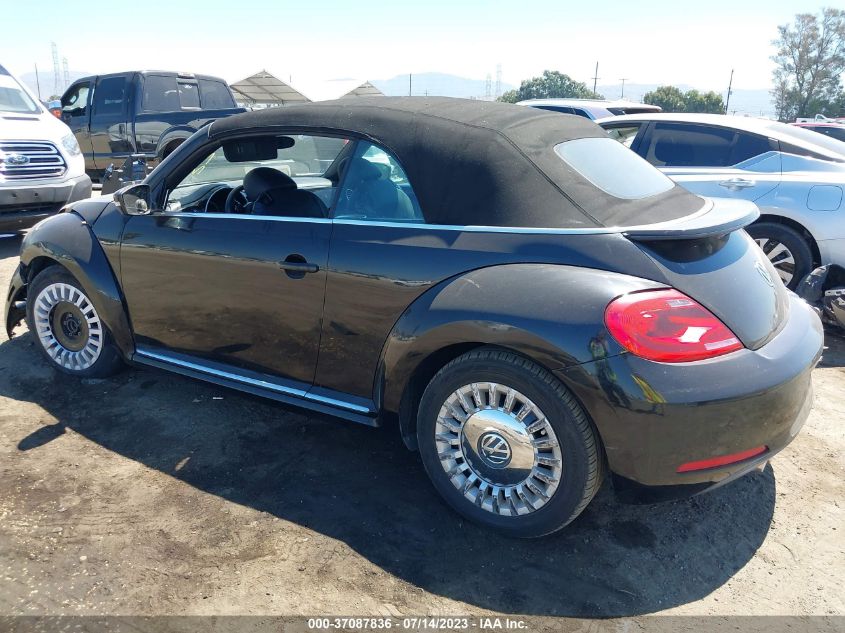 2013 VOLKSWAGEN BEETLE CONVERTIBLE 2.5L W/SOUND/NAV 3VW5P7AT7DM826637