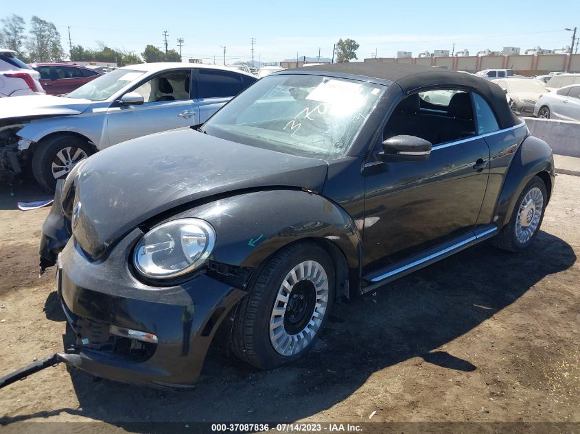 2013 VOLKSWAGEN BEETLE CONVERTIBLE 2.5L W/SOUND/NAV 3VW5P7AT7DM826637
