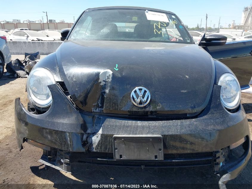 2013 VOLKSWAGEN BEETLE CONVERTIBLE 2.5L W/SOUND/NAV 3VW5P7AT7DM826637