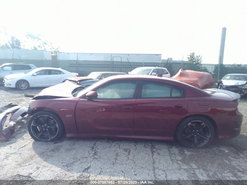 2019 DODGE CHARGER SCAT PACK - 2C3CDXGJ5KH696611