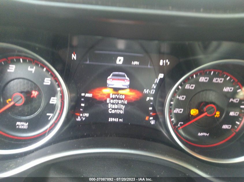2019 DODGE CHARGER SCAT PACK - 2C3CDXGJ5KH696611