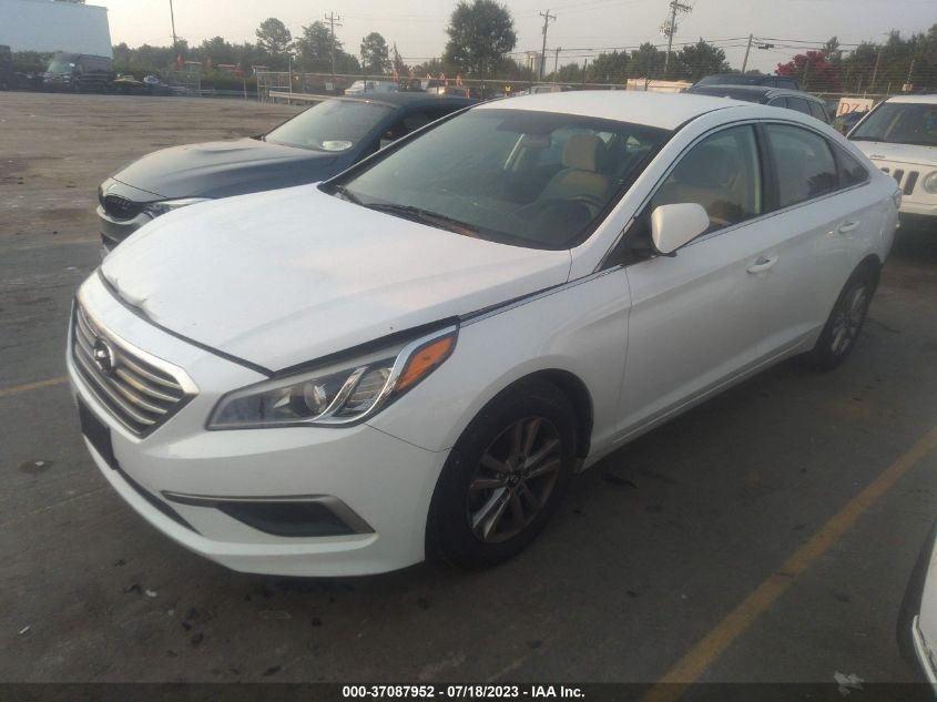 2017 HYUNDAI SONATA 2.4L - 5NPE24AF4HH548527