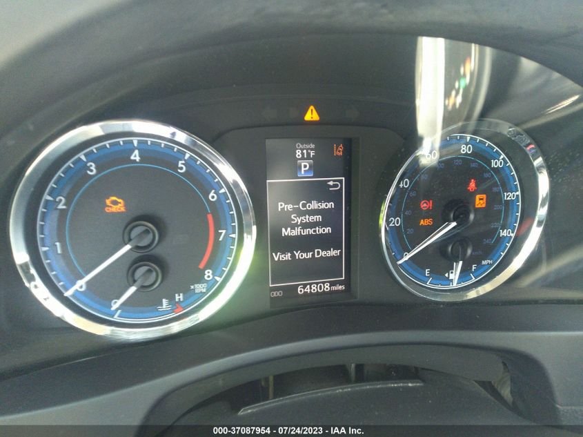 2017 TOYOTA COROLLA L/LE/XLE/SE - 5YFBURHE7HP637325