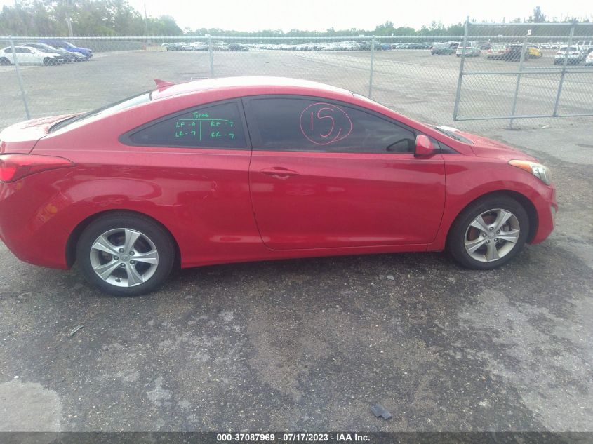2013 HYUNDAI ELANTRA COUPE GS - KMHDH6AE8DU012687