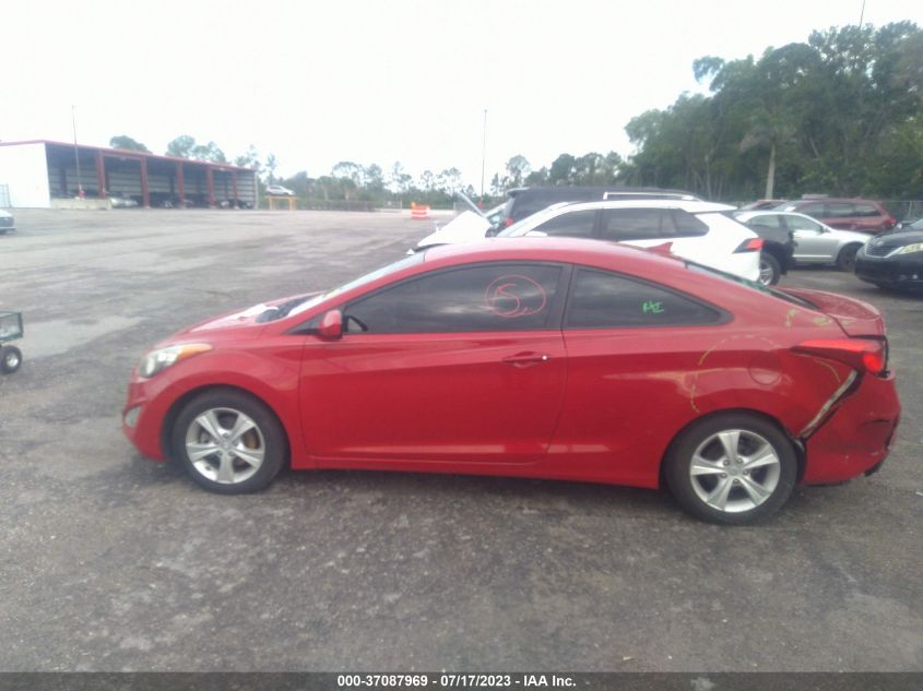 2013 HYUNDAI ELANTRA COUPE GS - KMHDH6AE8DU012687