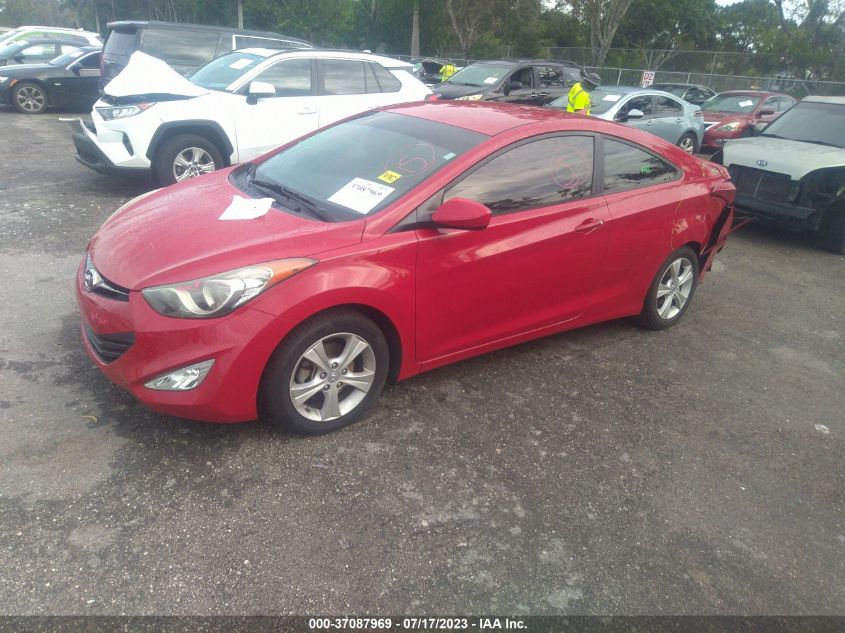2013 HYUNDAI ELANTRA COUPE GS - KMHDH6AE8DU012687