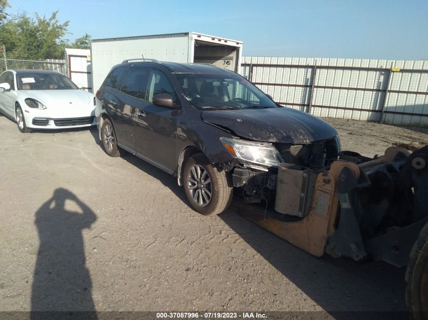 2016 NISSAN PATHFINDER SV - 5N1AR2MN7GC602457