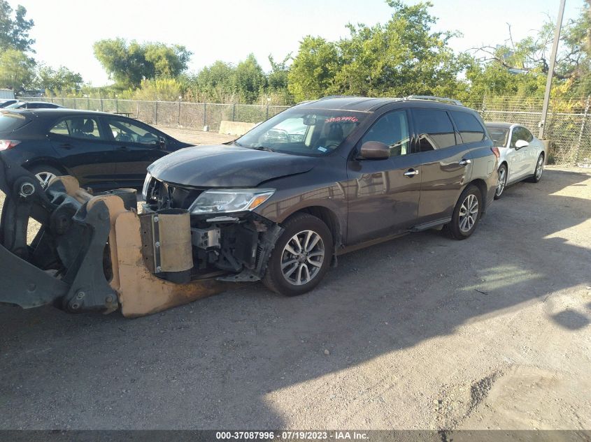 2016 NISSAN PATHFINDER SV - 5N1AR2MN7GC602457