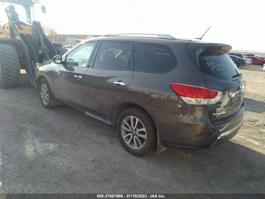 2016 NISSAN PATHFINDER SV - 5N1AR2MN7GC602457