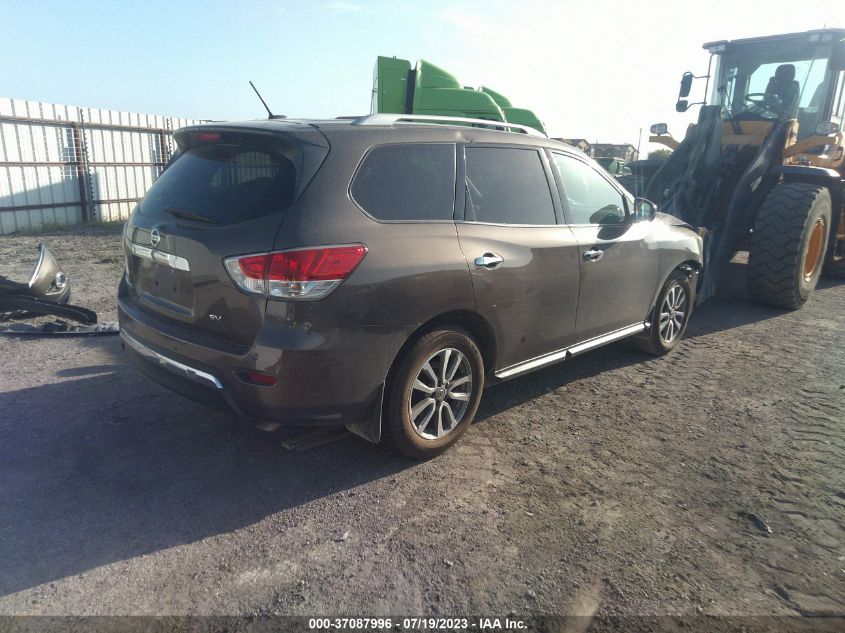 2016 NISSAN PATHFINDER SV - 5N1AR2MN7GC602457