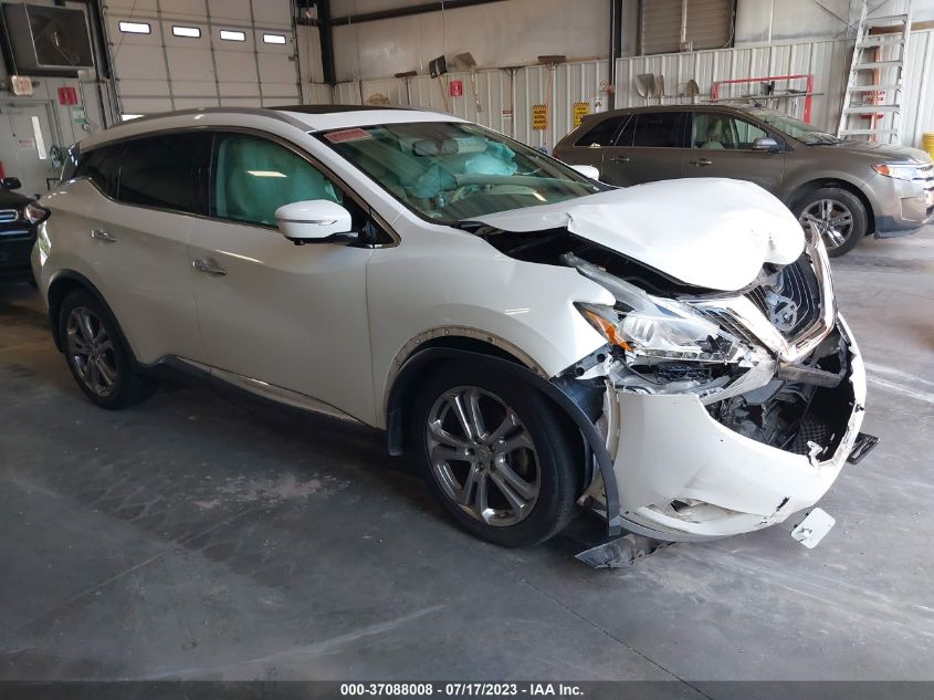 2015 NISSAN MURANO PLATINUM - 5N1AZ2MH8FN280165