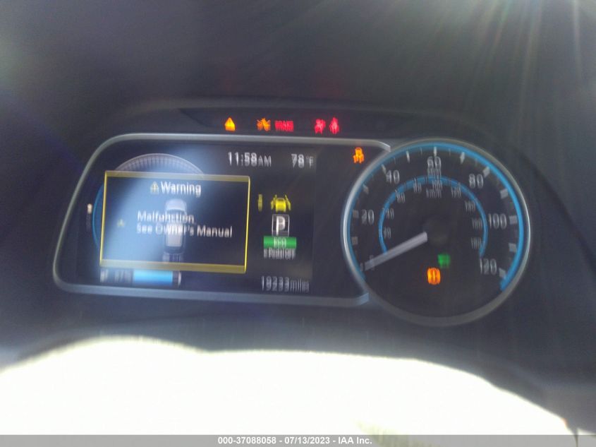 2021 NISSAN LEAF S PLUS - 1N4BZ1BV8MC550635