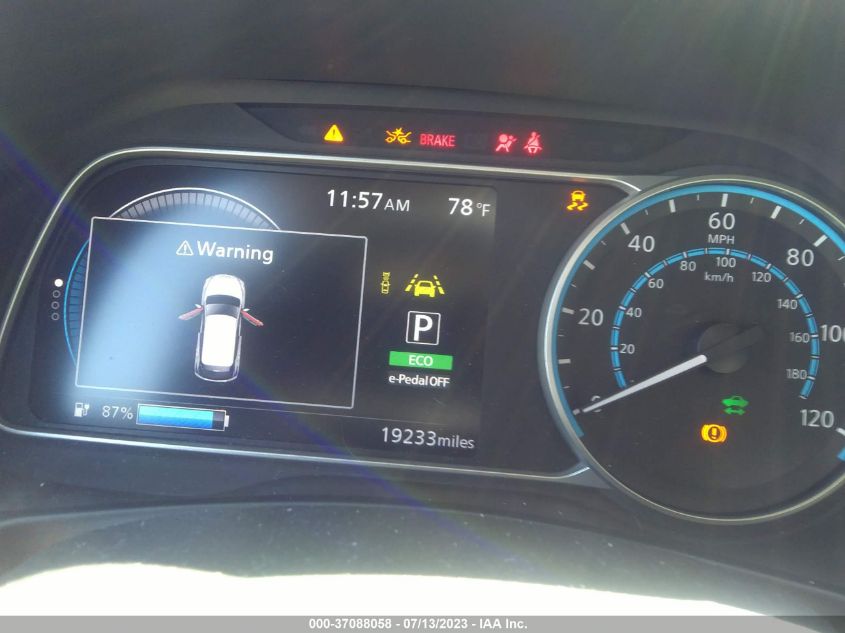 2021 NISSAN LEAF S PLUS - 1N4BZ1BV8MC550635