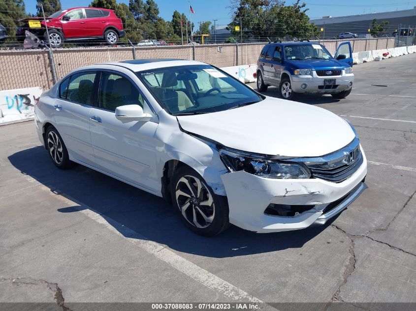 2016 HONDA ACCORD SEDAN EX-L - 1HGCR2F89GA192536